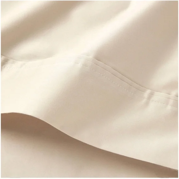 Threshold Full Solid Performance 400 Thread CountSheet Set True Khaki
